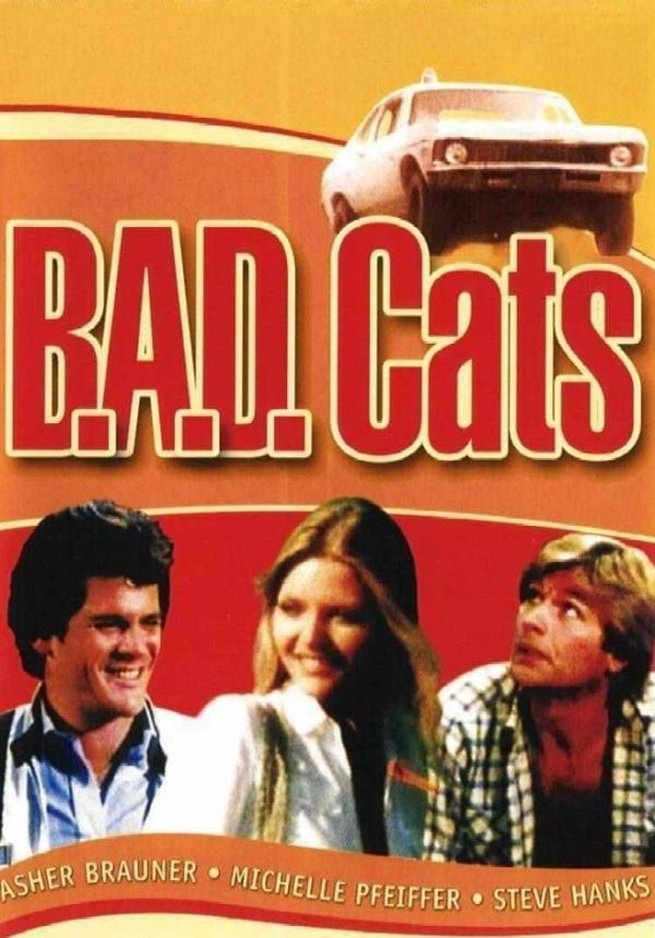 Sección visual de B A D Cats Gatos sobre ruedas Serie de TV