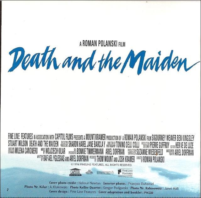 Death and the Maiden - Posters
