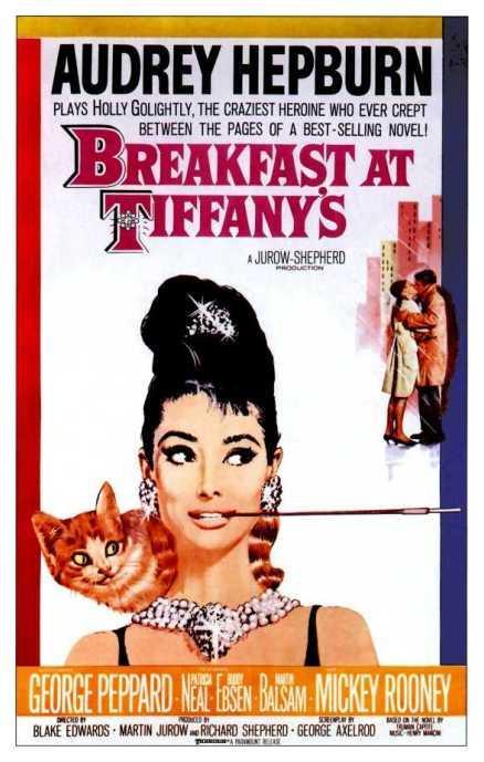 Audrey Hepburn en Desayuno con Diamantes