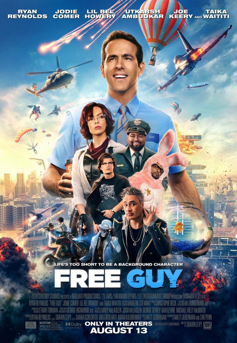 Free Guy: Tomando el Control 2021 BRRip 1080p Lat