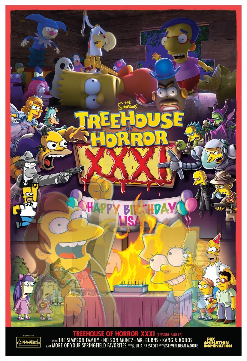 Sección visual de Los Simpson La casa árbol del terror XXXI TV FilmAffinity