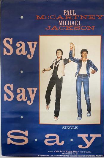 Secci N Visual De Paul Mccartney Feat Michael Jackson Say Say Say