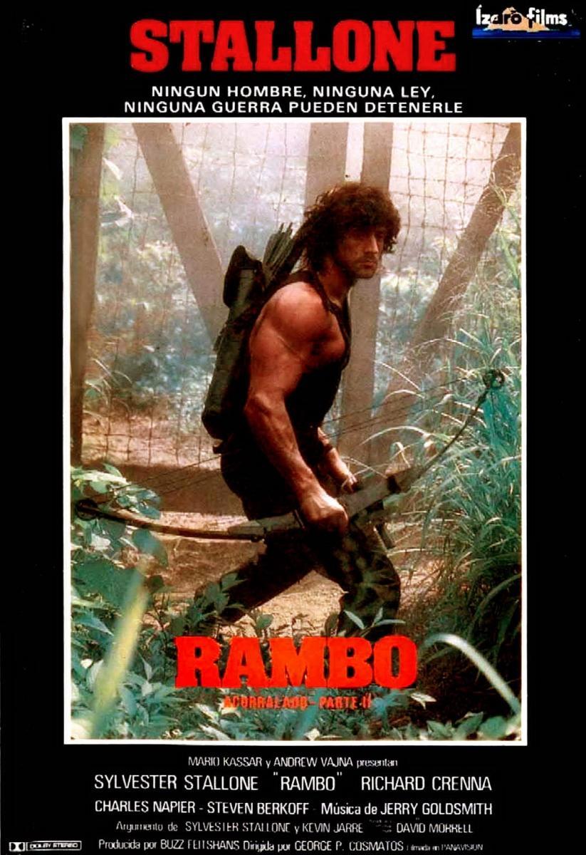 Sección visual de Rambo Acorralado Parte II Rambo 2 FilmAffinity