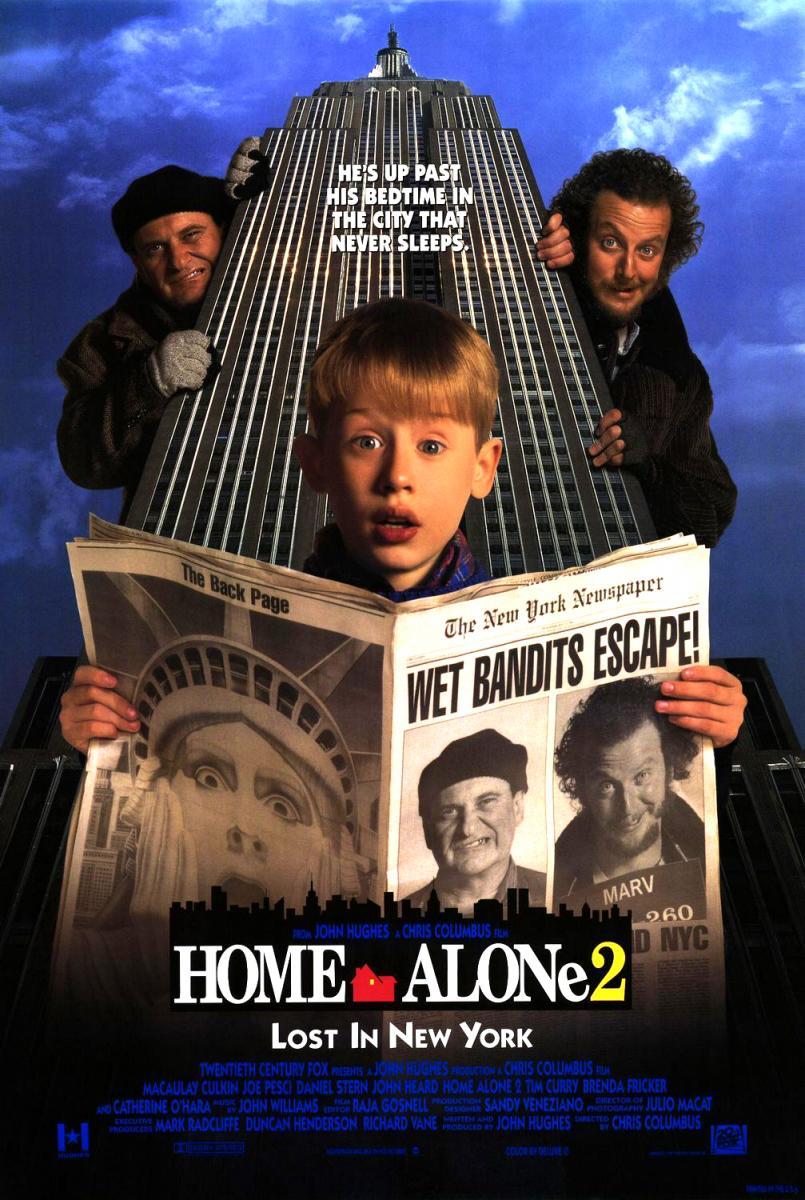 Один дома 2: Затерянный в Нью-Йорке скачать бесплатно. кино фильм Один
