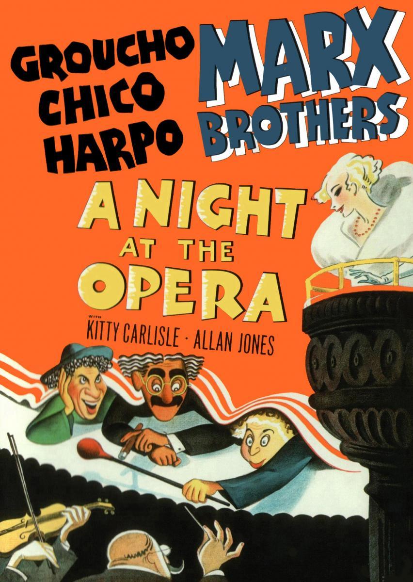 Cine Clásico - Una Noche en la Ópera (Hermanos Marx) [mega]