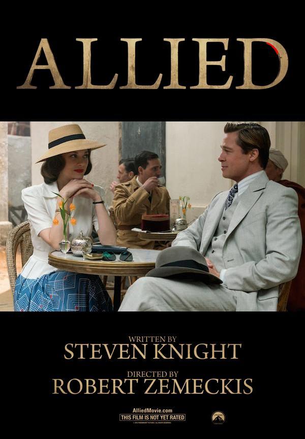 Allied Movie 2016 Release