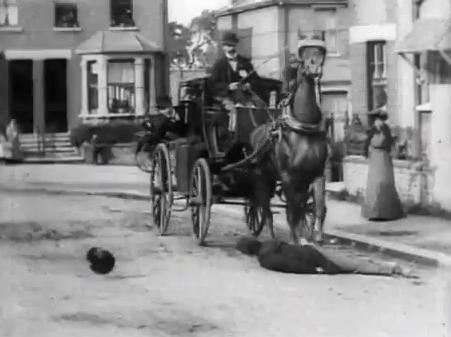 An Extraordinary Cab Accident [1903]