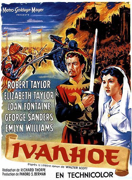 Image result for IVANHOE 1952 movie