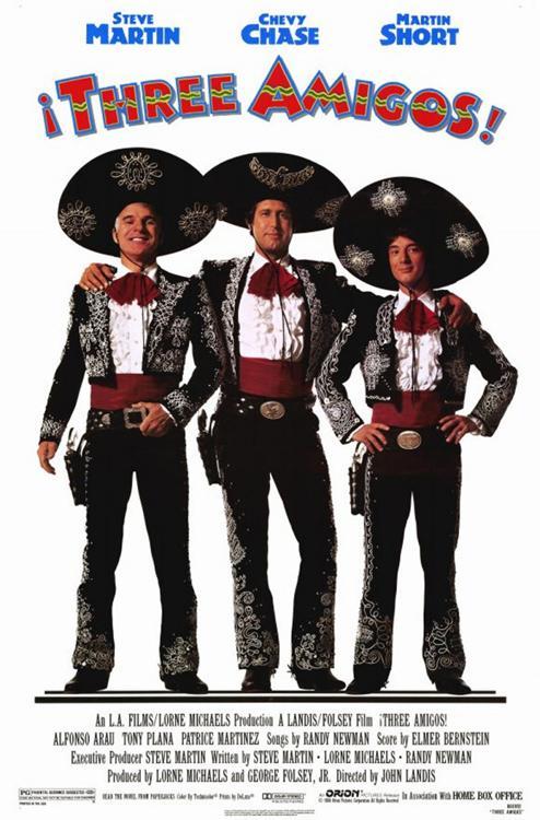 The Three Amigos, Los tres amigos/ 1986