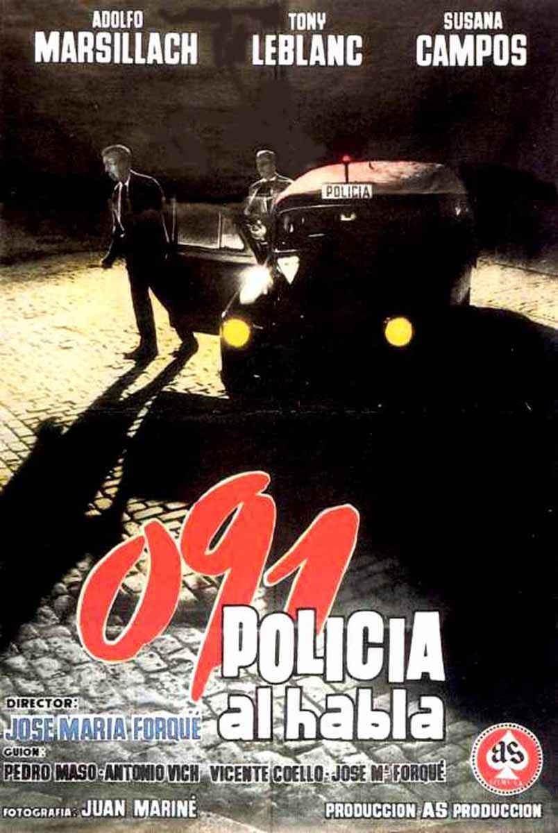 Адольфо марсильяч. Фильм "la policía detiene, la Ley juzga" (1973).