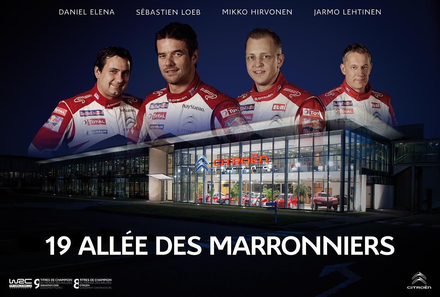 19 allée des Marronniers - une saison de Rallye WRC 