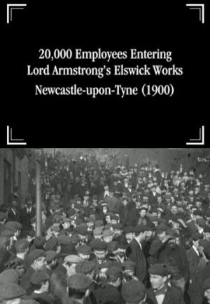 20,000 Employees Entering Lord Armstrong's Elswick Works, Newcastle-upon-Tyne (S)