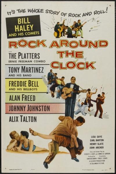 Esquivo cohete tirar a la basura Al compás del reloj (1956) - Filmaffinity