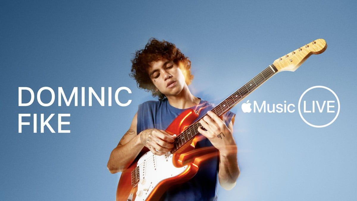 Sección visual de Apple Music Live Dominic Fike FilmAffinity