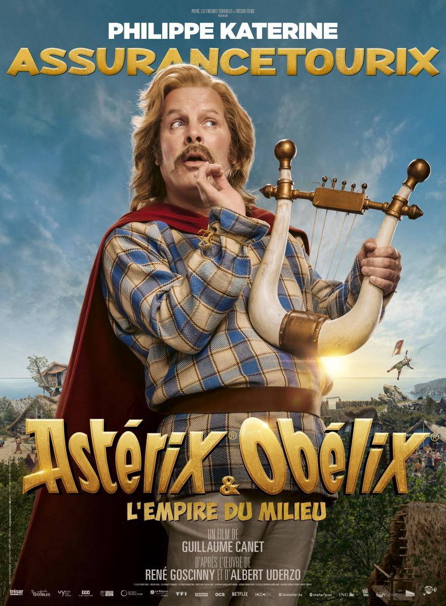 Für Seinen Gesang Gefürchteter Barde Asterix Sección visual de Astérix y Obélix y el reino medio - FilmAffinity