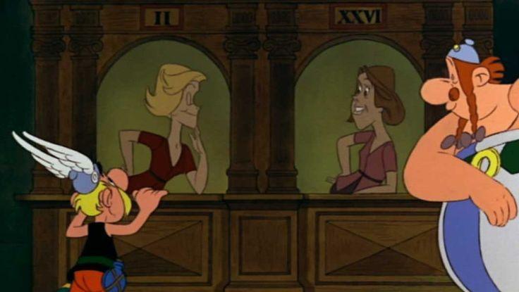 Fotograma de 'Astérix y las 12 pruebas' ('Les douze travaux d'Astérix', Goscinny, Uderzo y Watrin, 1976)