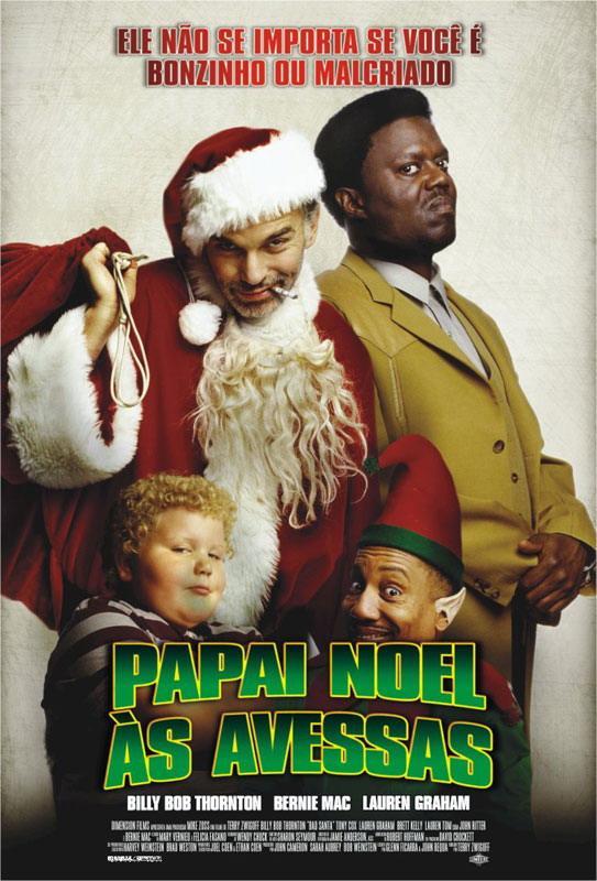 Bad Santa Billy Bob Movie Poster    Fridge Magnet 4"x6"  Christmas Decoration #1 