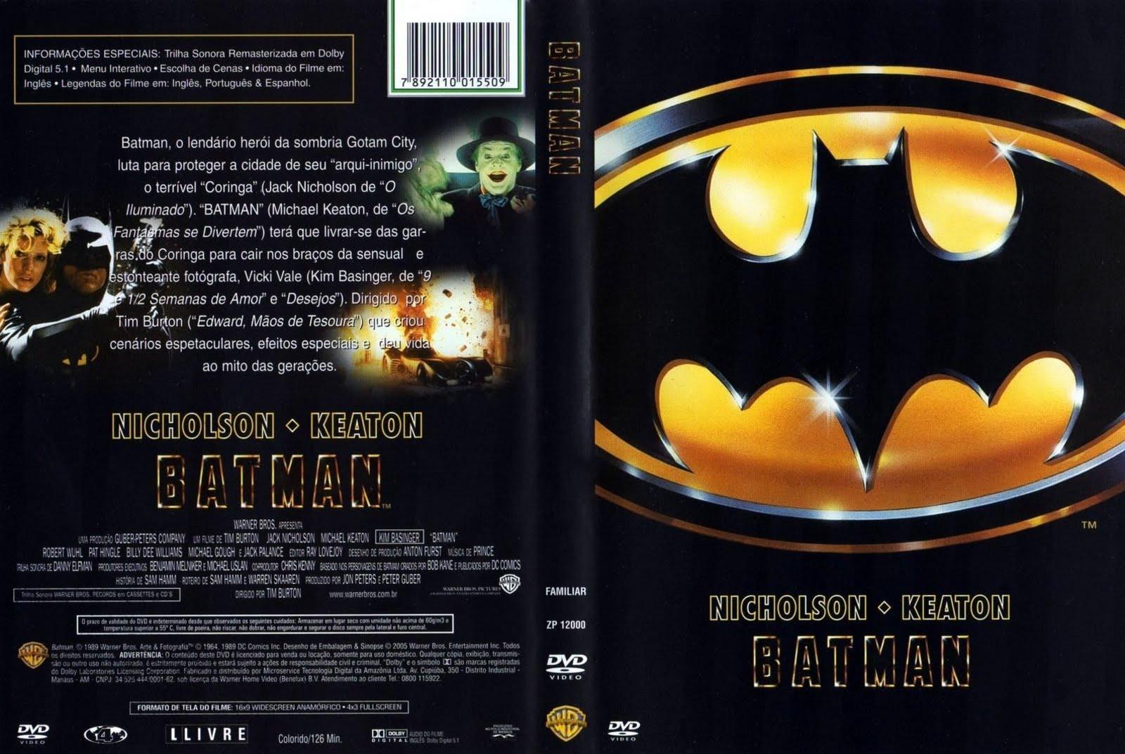 Batman The Original Collection Dvd Covers 1989 1997 R - vrogue.co