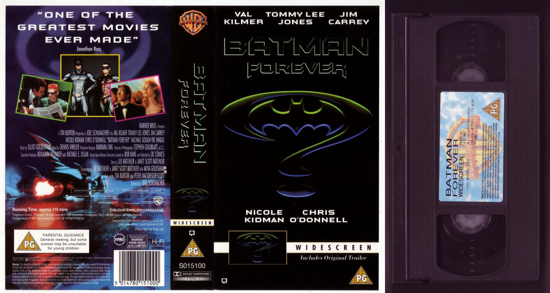 Batman Forever Vhs Comic Collectibles Other Hipcomic - vrogue.co