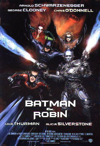 BATMAN AND ROBIN Movie POSTER 11x17 H George Clooney Chris O'Donnell Arnold 