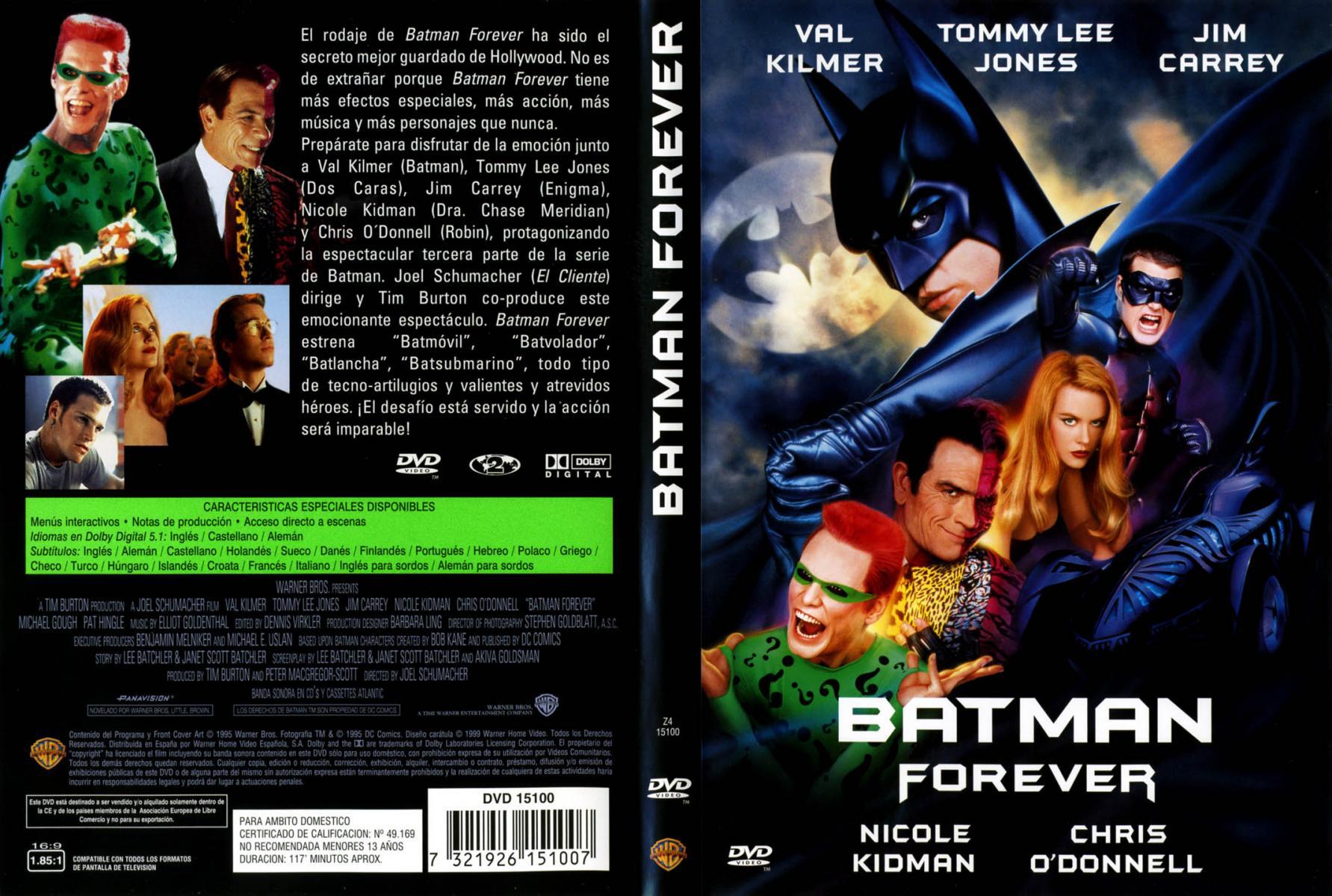 Batman eternamente (1995) - Filmaffinity