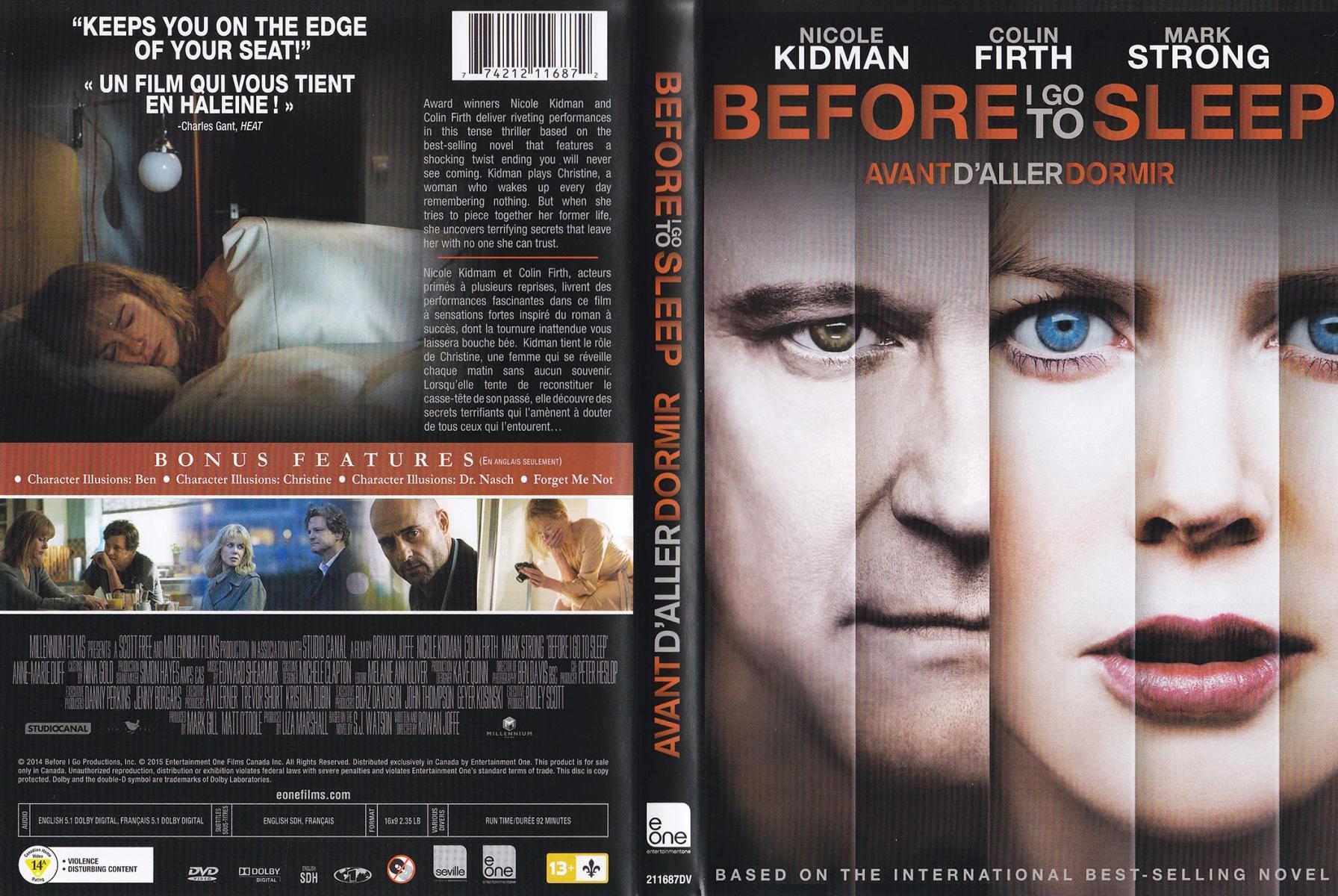 Sleep перевод на русский. Before a go to Sleep. Что такое слип для двд. Before i go to Sleep, 2014 Plot. Before i go to Sleep 2014 DVD Cover.