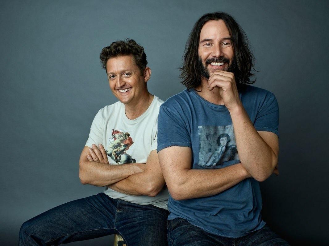 bill and ted face the music t shirt