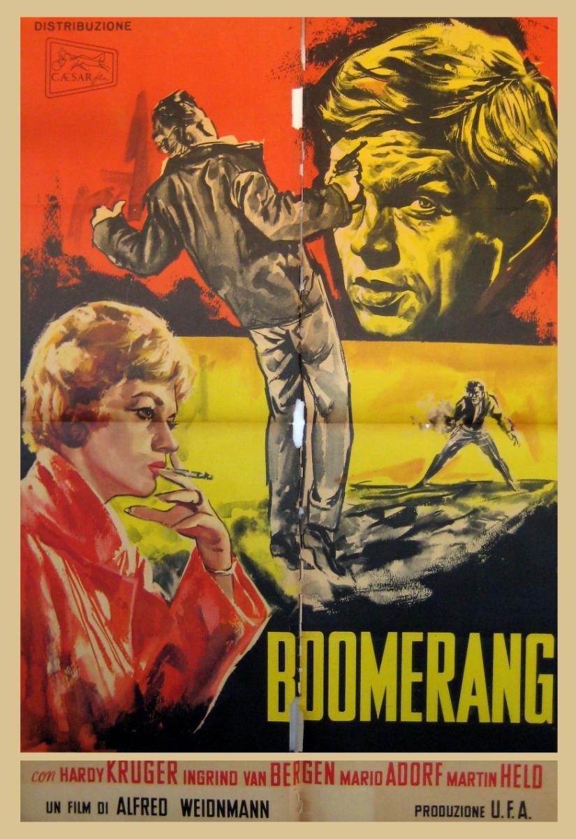 Boomerang Movie Poster Framed and Ready to Hang. -  Portugal