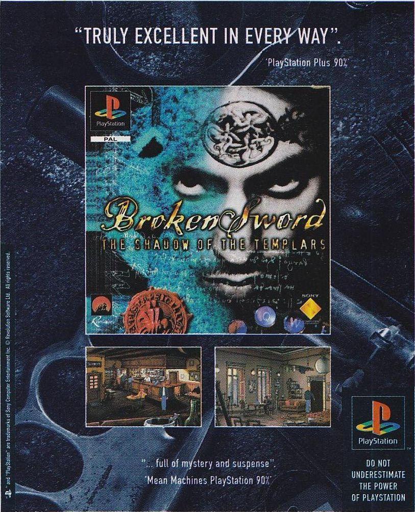 The Box Art of Broken Sword: The Shadow of the Templars