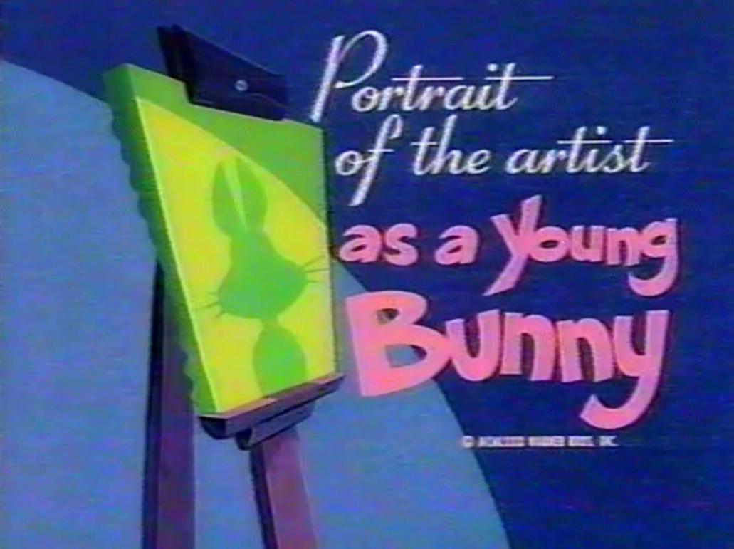 Secci n visual de bugs bunny portrait of the artist as a young bunny