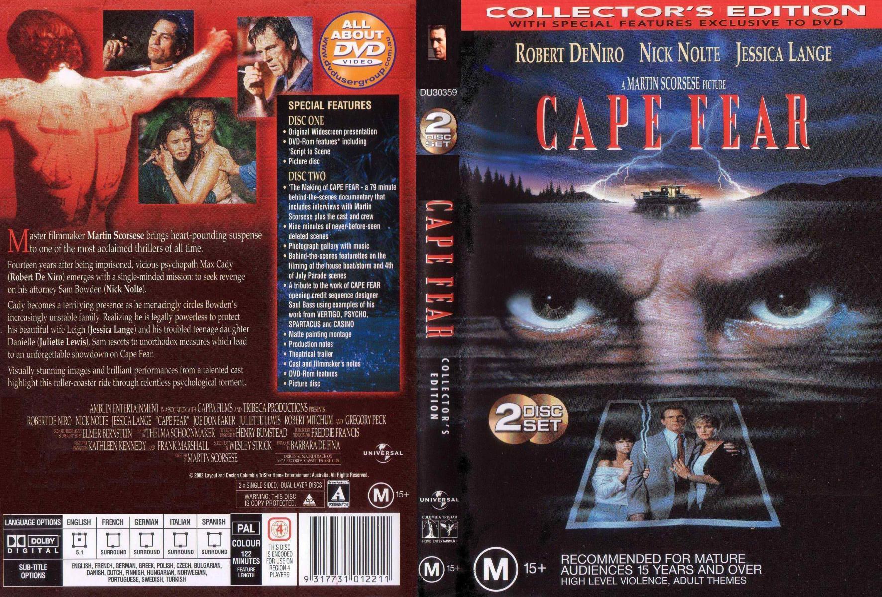 cape fear 1991 gregory peck