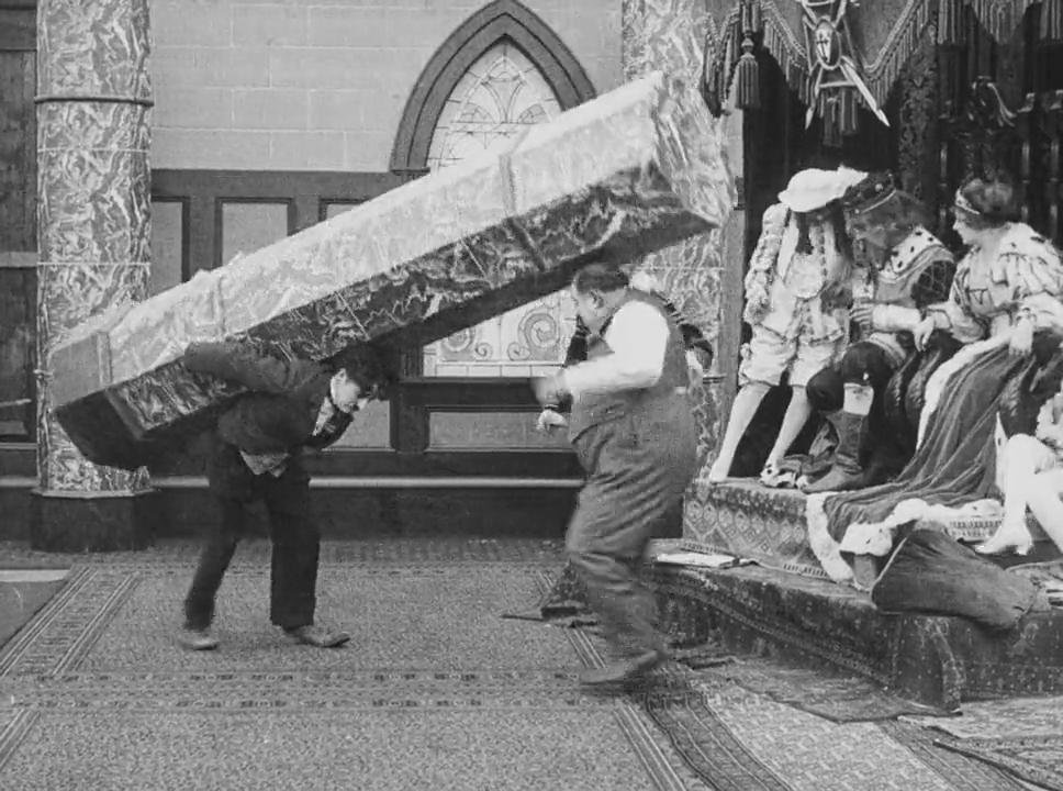 Charlot, tramoyista de cine (1916) - Filmaffinity