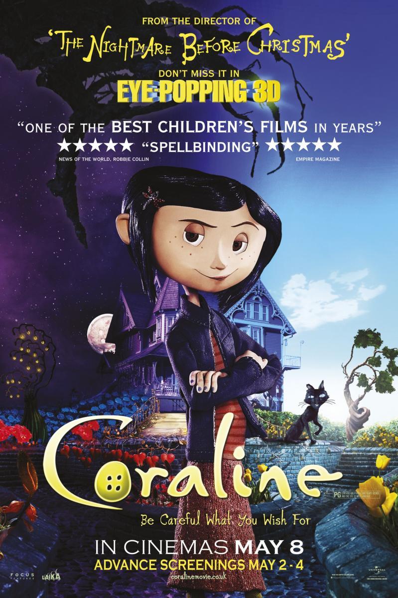 Coraline movie poster (2009) Poster MOV_5a82d71d 