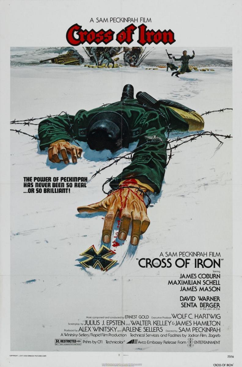 戦争のはらわた ドイツポスター cross of iron サム・ペキンパー Cross of Iron (1977) - Filmaffinity
