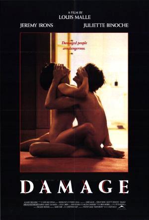 Damage - Louis Malle  Filmes românticos, Perdas e danos, Criticos