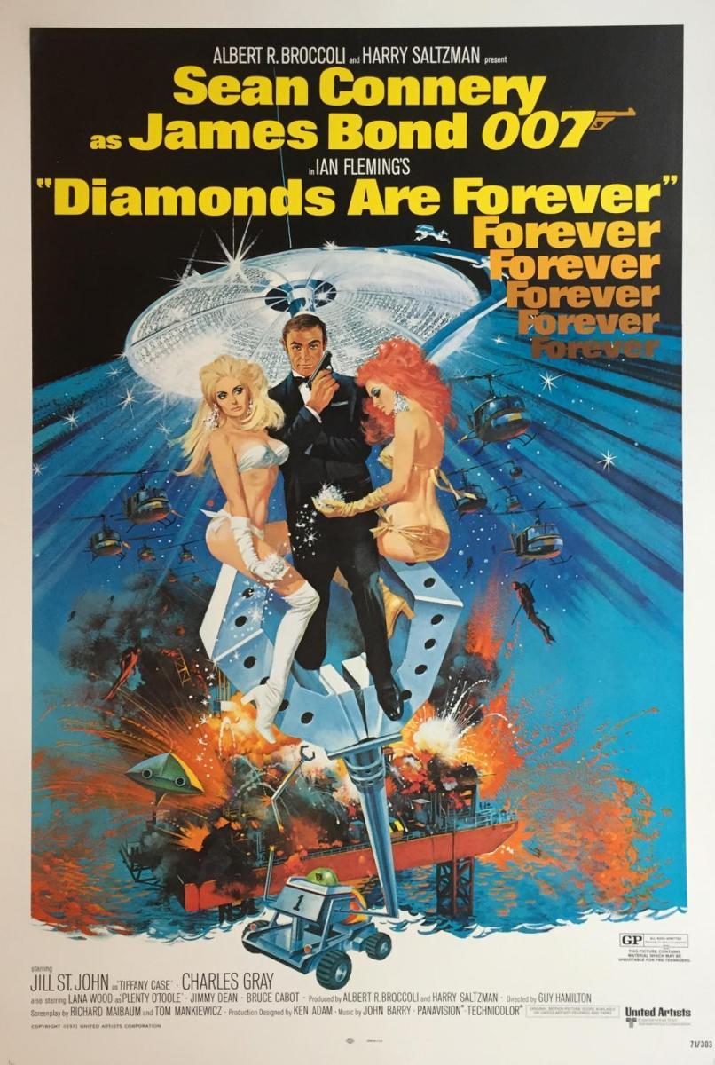 ética Teórico Indígena Diamantes para la eternidad (1971) - Filmaffinity