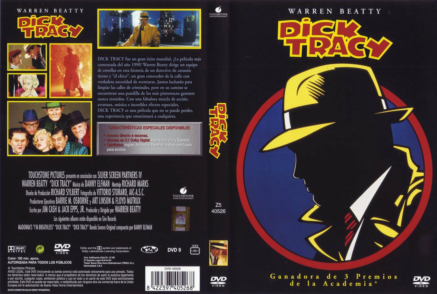 Who played dick tracy movie