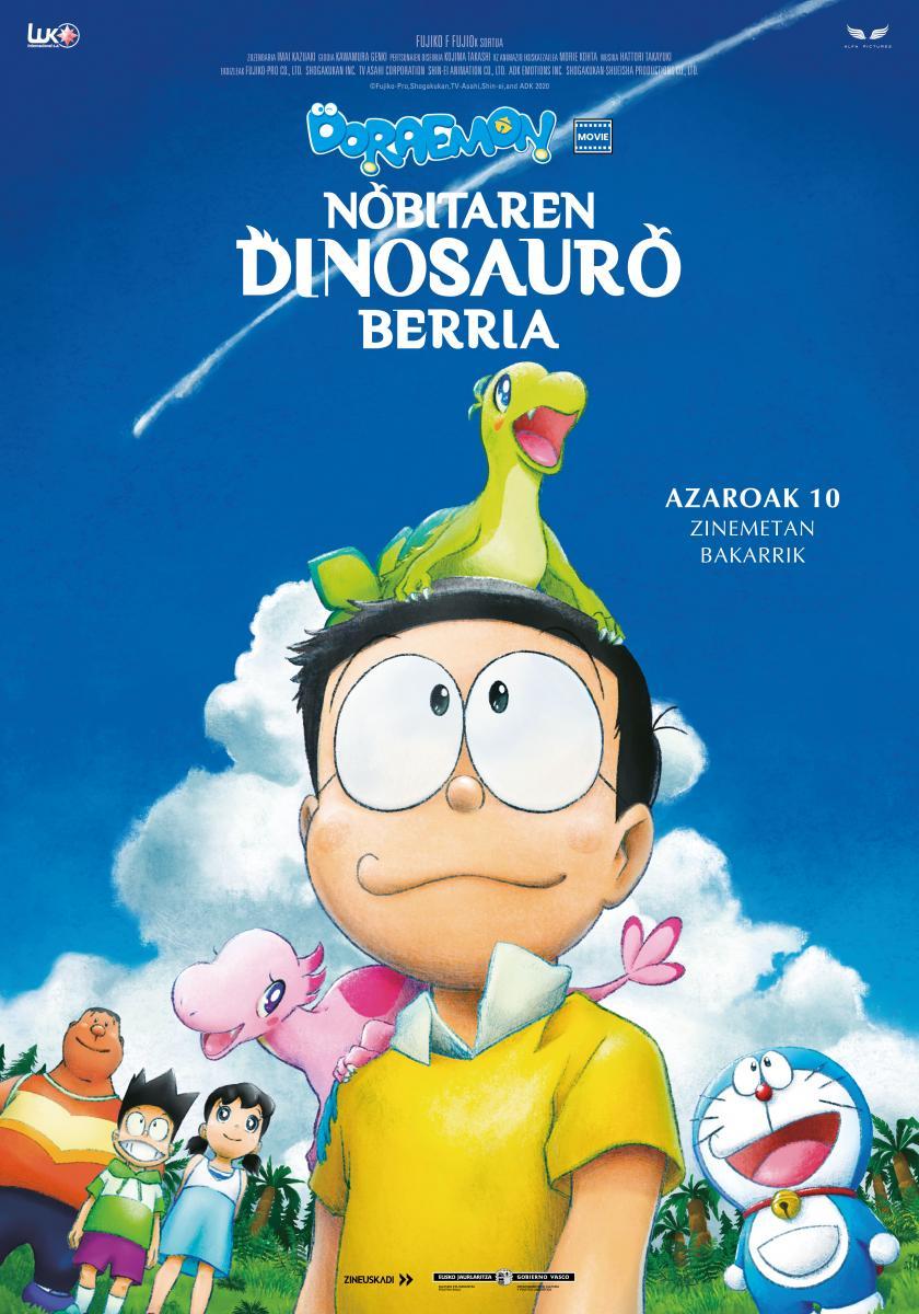 doraemon película nobitas dinosaurio