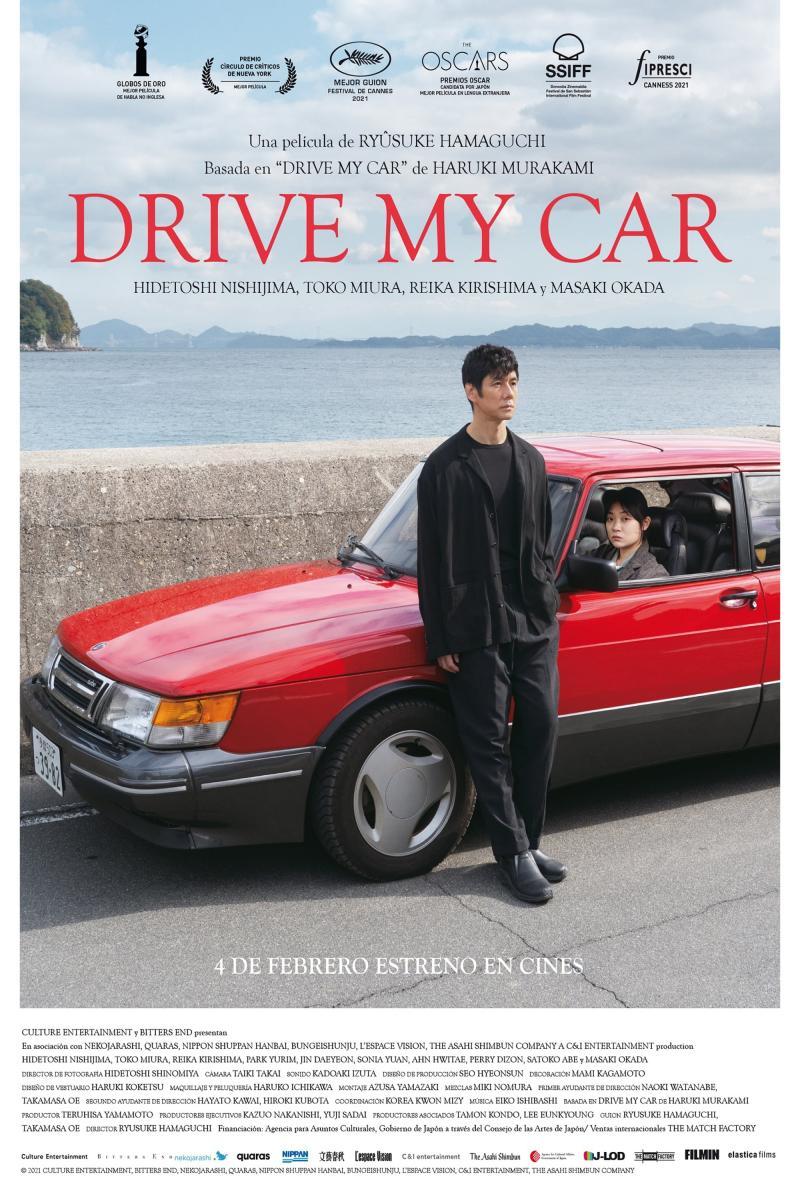 Drive My Car película poster oficial