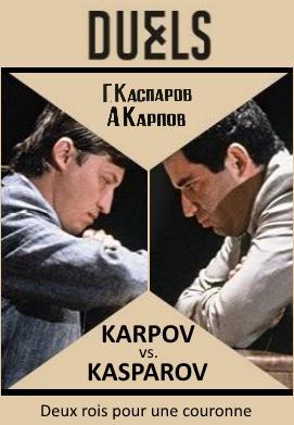 Kasparov with karpov