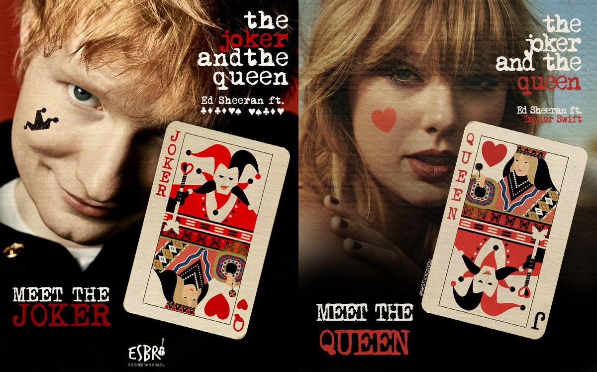 Ed Sheeran & Taylor Swift's 'The Joker and The Queen' Lyrics