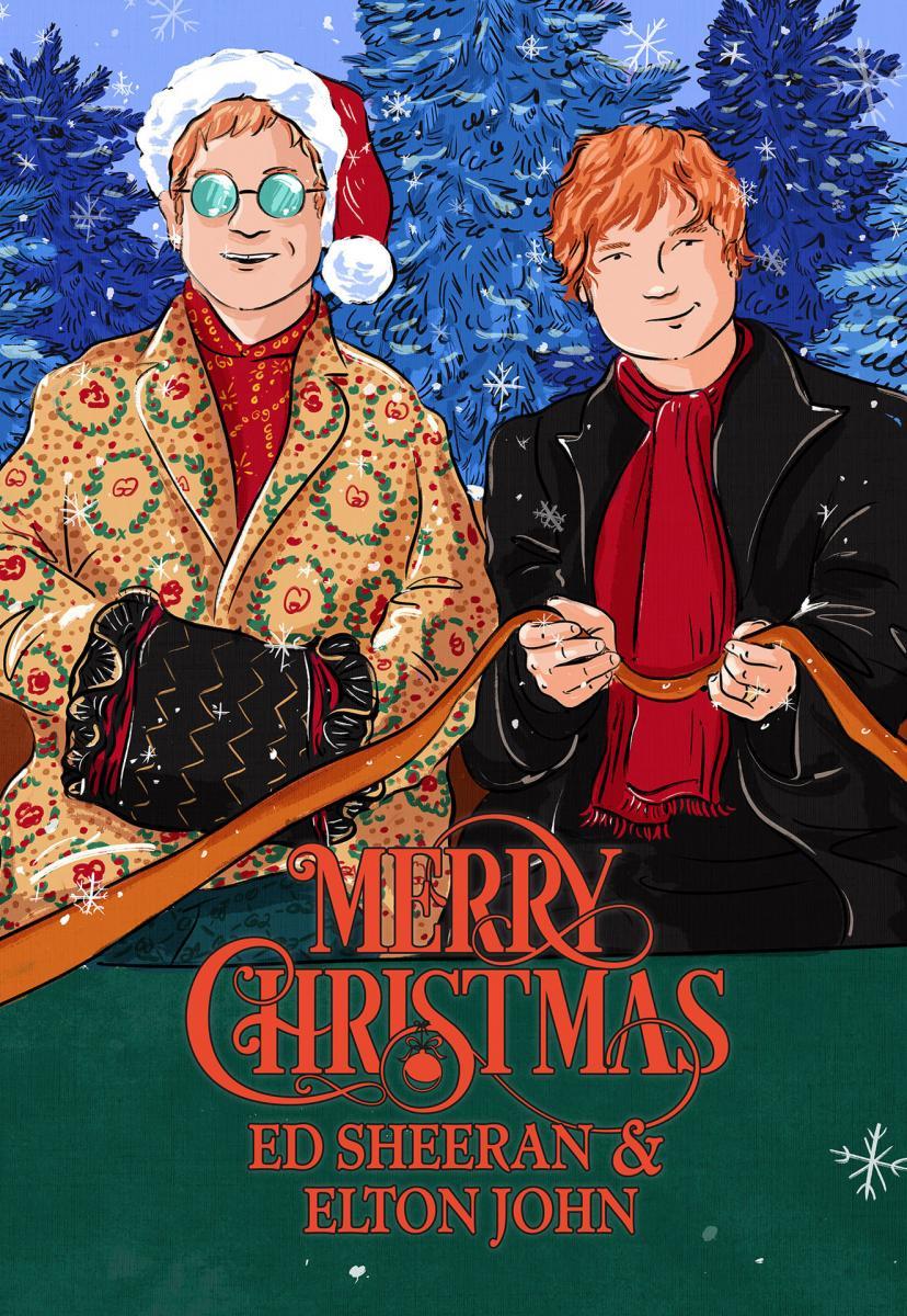 Image gallery for Ed Sheeran & Elton John: Merry Christmas (Music Video ...