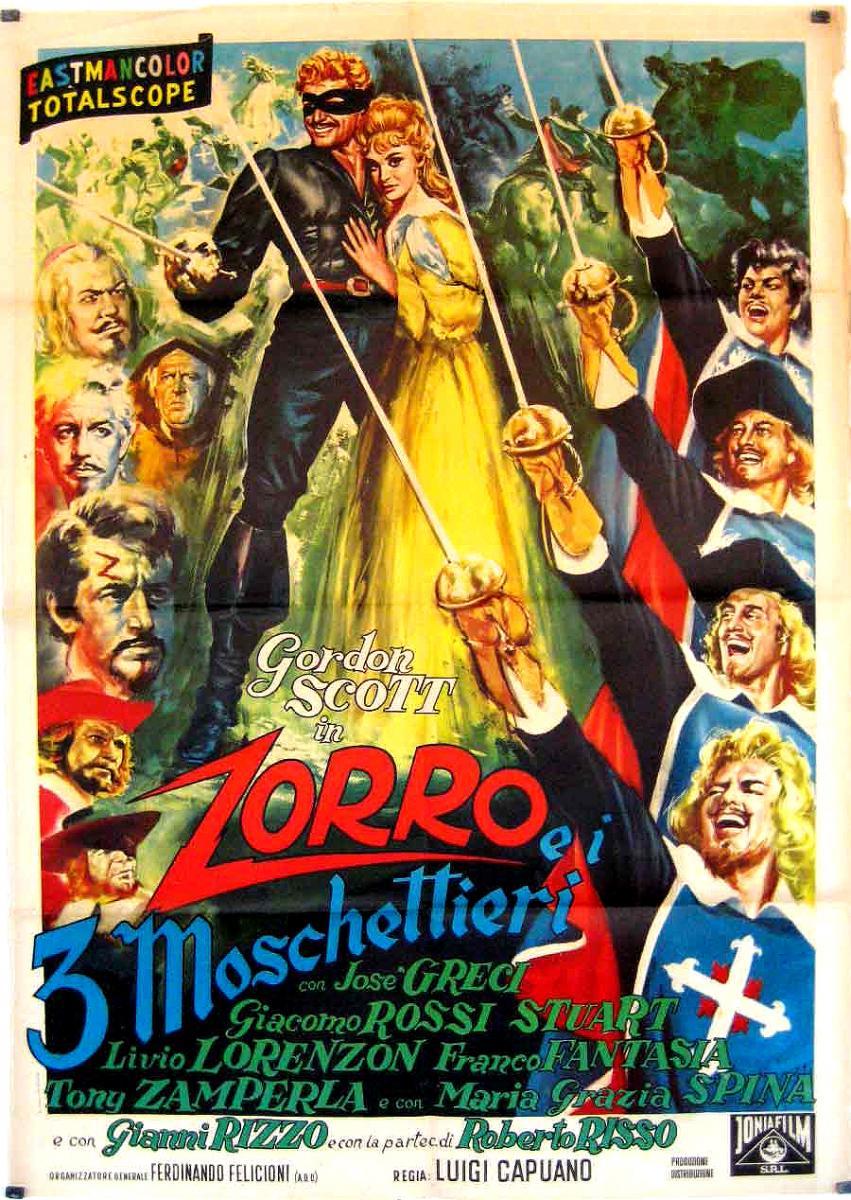 El Zorro y Los Tres Mosqueteros (1963)