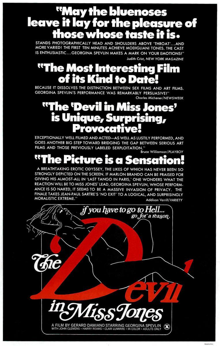 El diablo en la señorita Jones (1973) - Filmaffinity