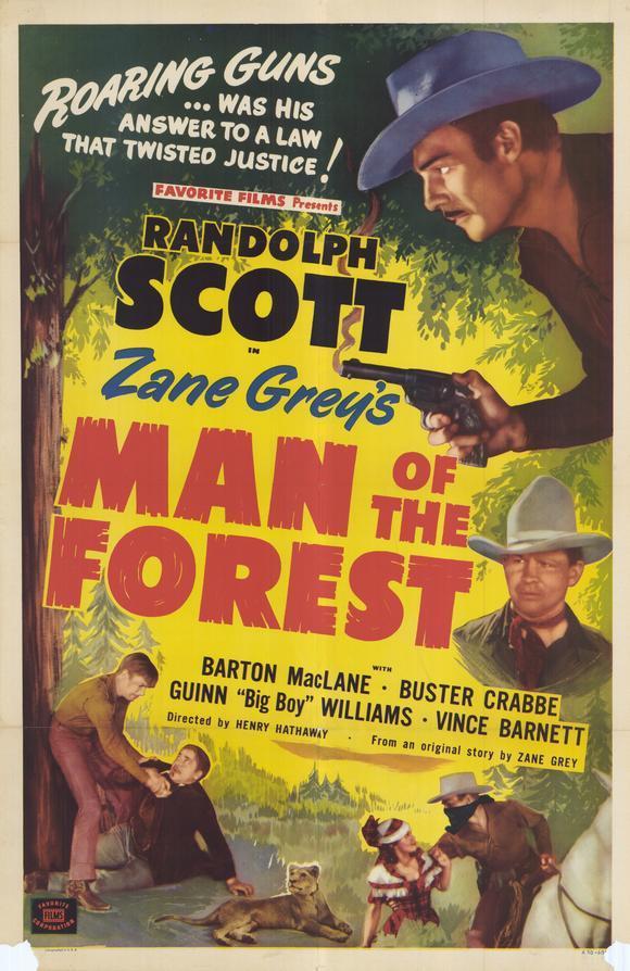 El Hombre Del Bosque (Man Of The Forest) (1933)