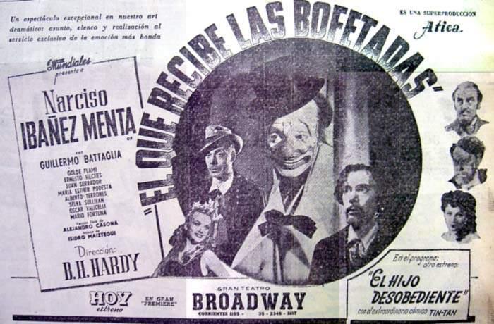 El que recibe las bofetadas (1947) - Filmaffinity