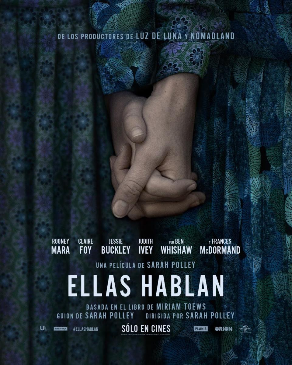 2 de marzo llega a Cinemex y Cinépolis/Cartel oficial estreno Ellas Hablan/Películas que están en cartelera marzo 2023