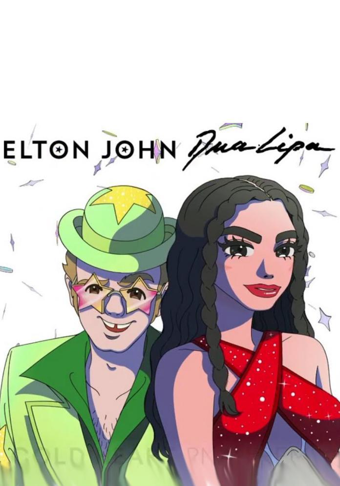Image gallery for Elton John & Dua Lipa Cold Heart (Music Video
