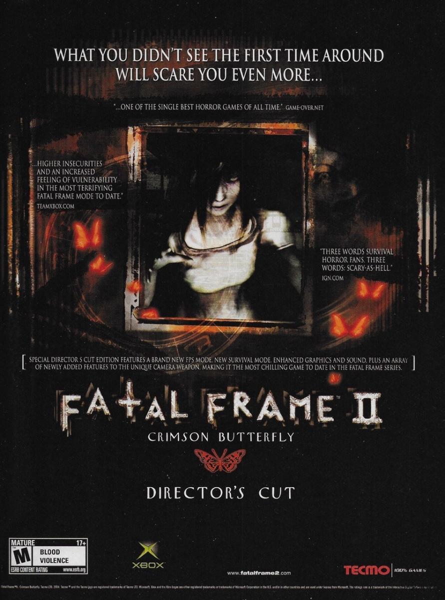 Image Gallery For Fatal Frame Ii Crimson Butterfly Filmaffinity