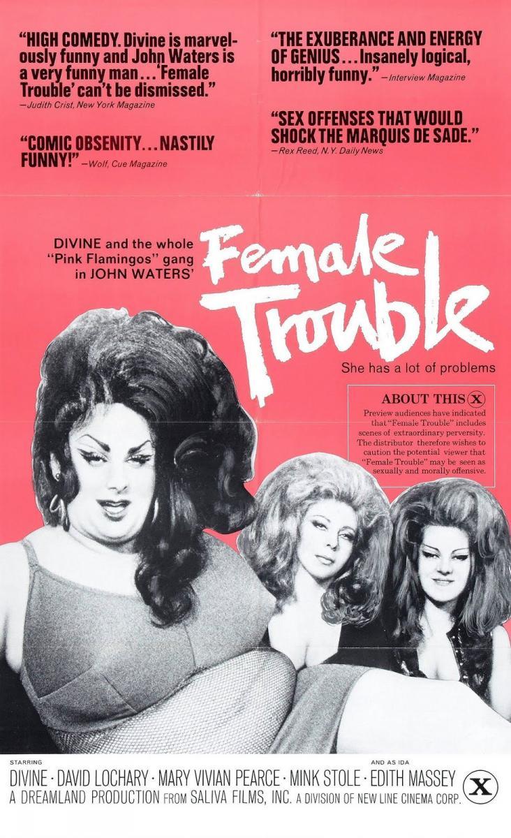 Female Trouble (1974) - Filmaffinity